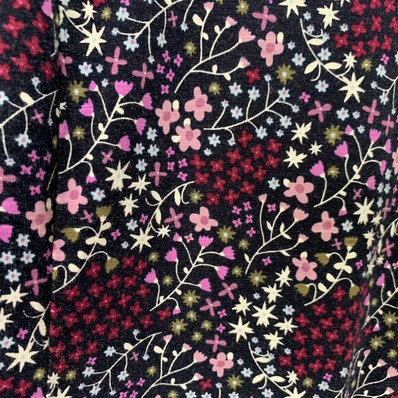 T By Talbots Floral Knit Top Women MP Boat Neckline Keyhole Back - Picture 5 of 10